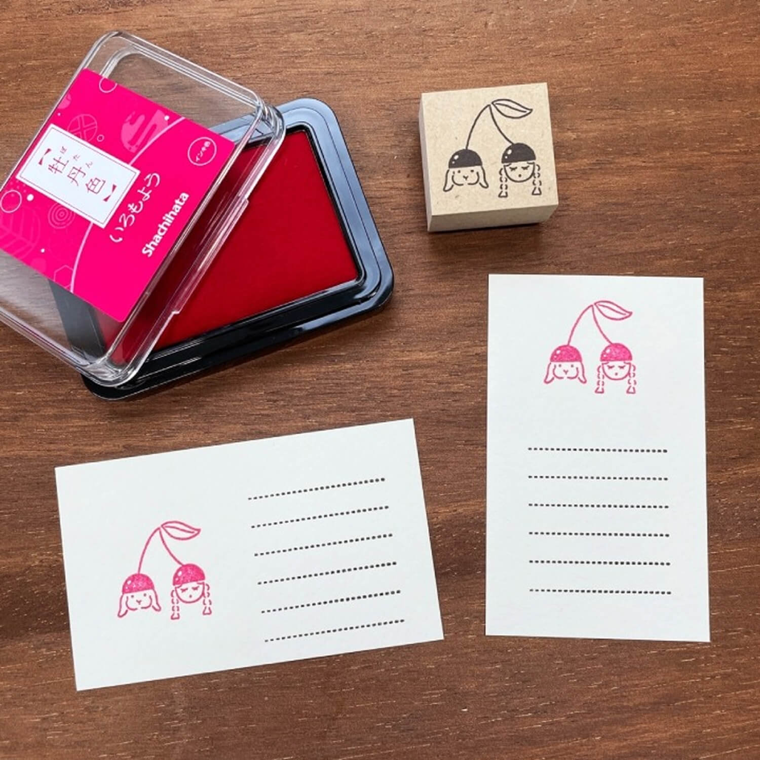 Stamp Marche Rubber Stamp – Marl‑chan Cherry