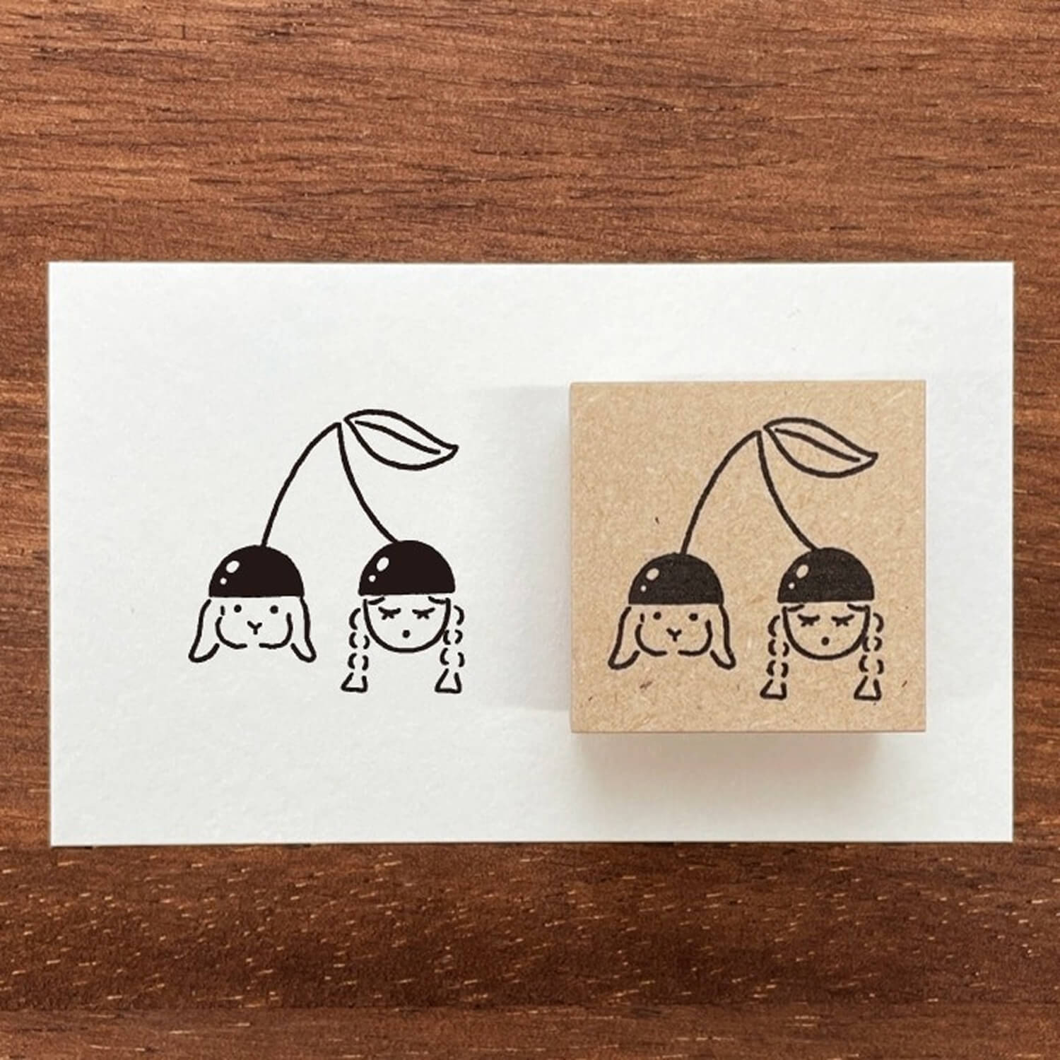 Stamp Marche Rubber Stamp – Marl‑chan Cherry
