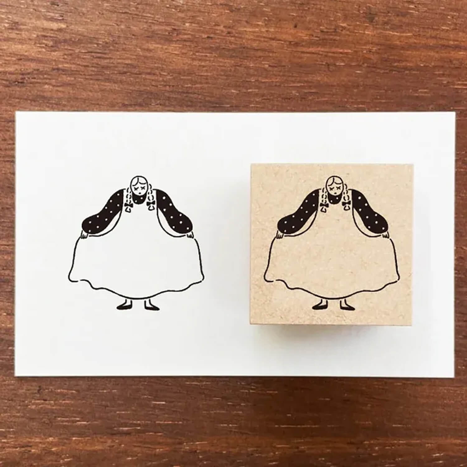 Stamp Marche Rubber Stamp – Marl‑chan Frame