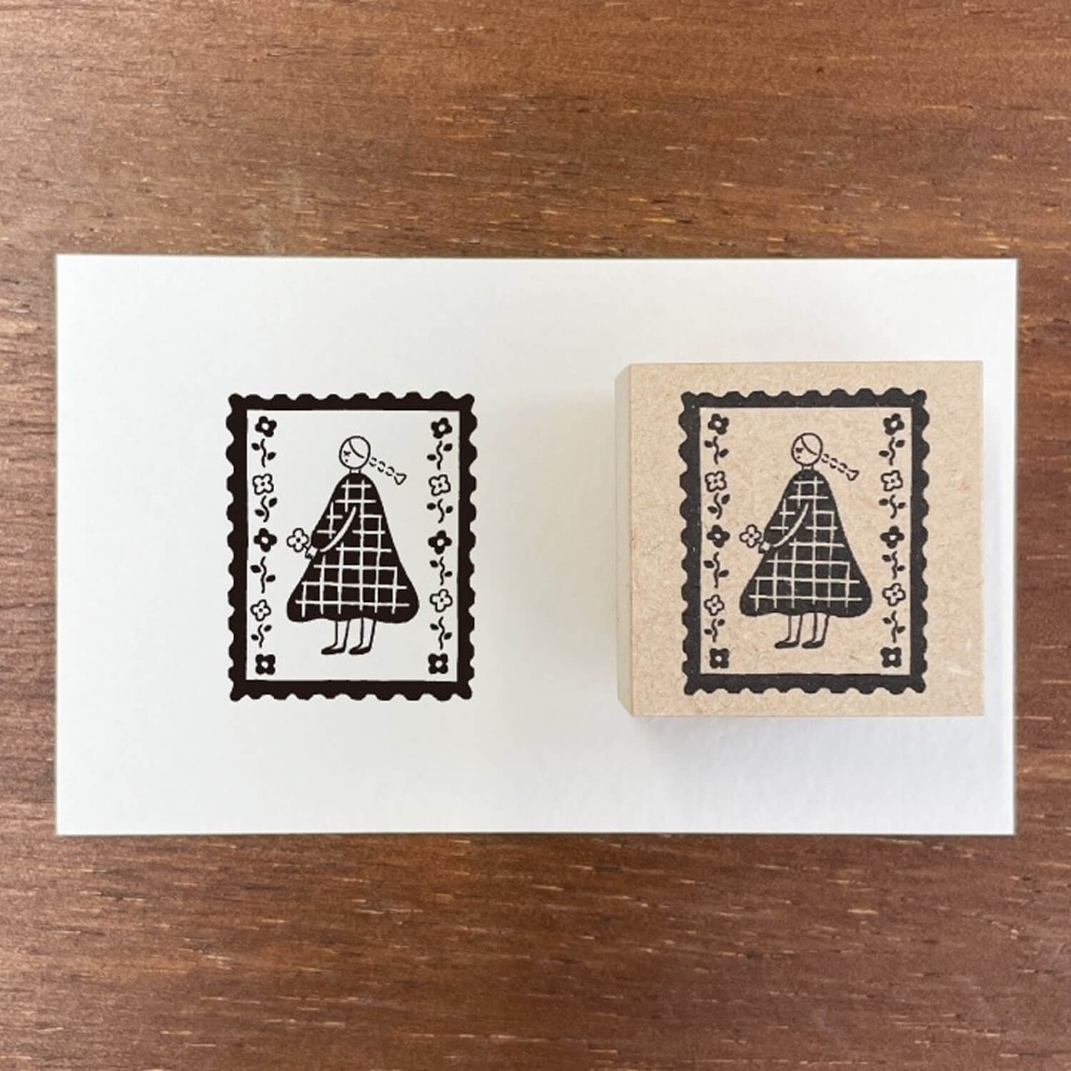 Stamp Marche Rubber Stamp – Marl‑chan Postage