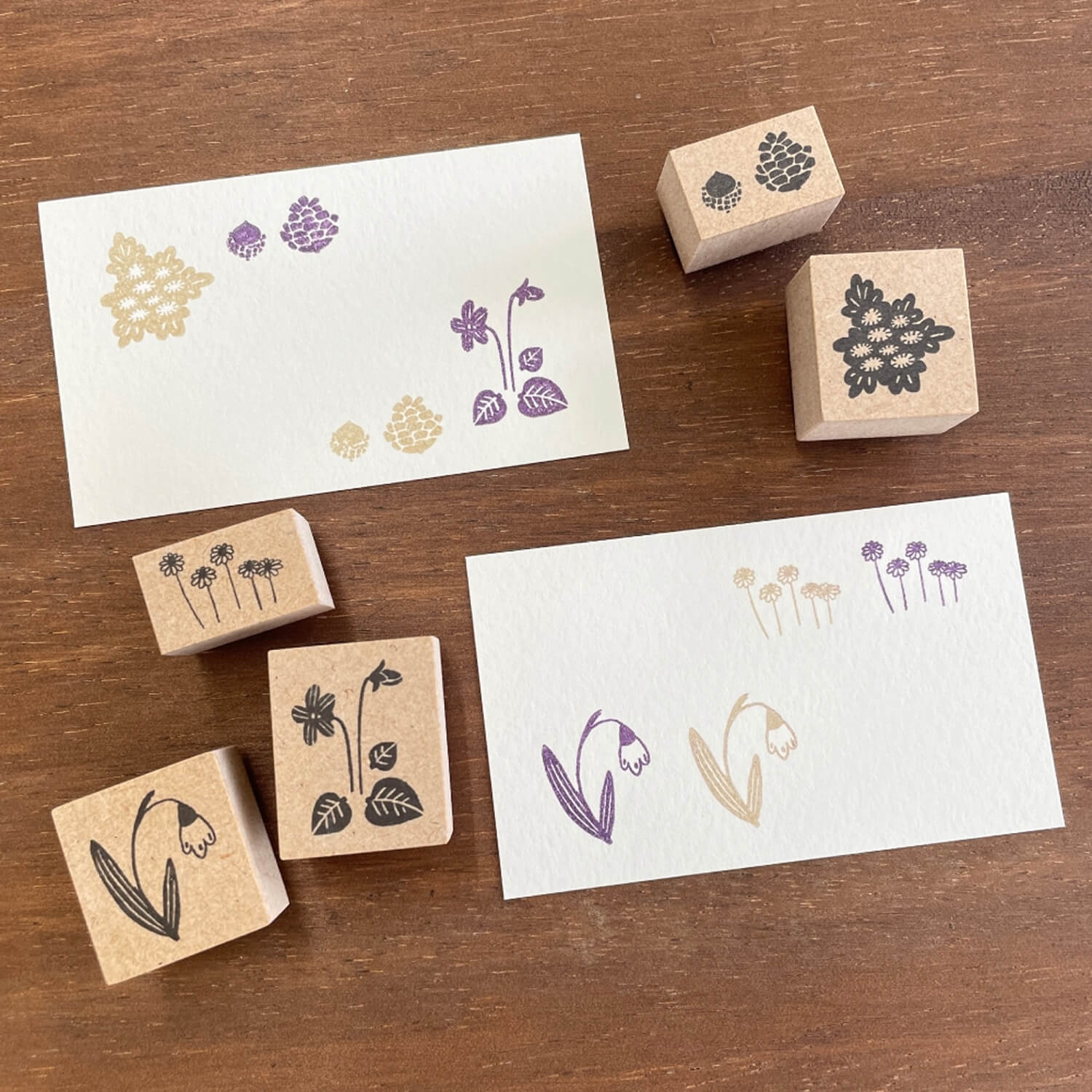 Stamp Marche Stamp Box Set – Winter Flower