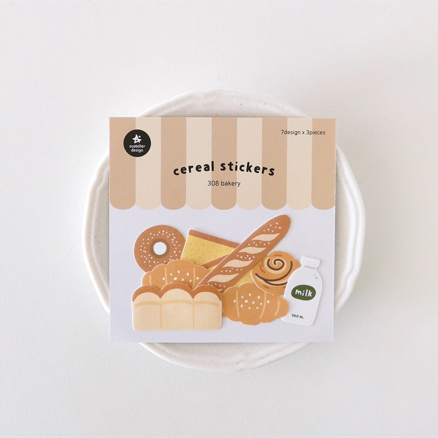 Suatelier Flake Sticker Pack – Bakery
