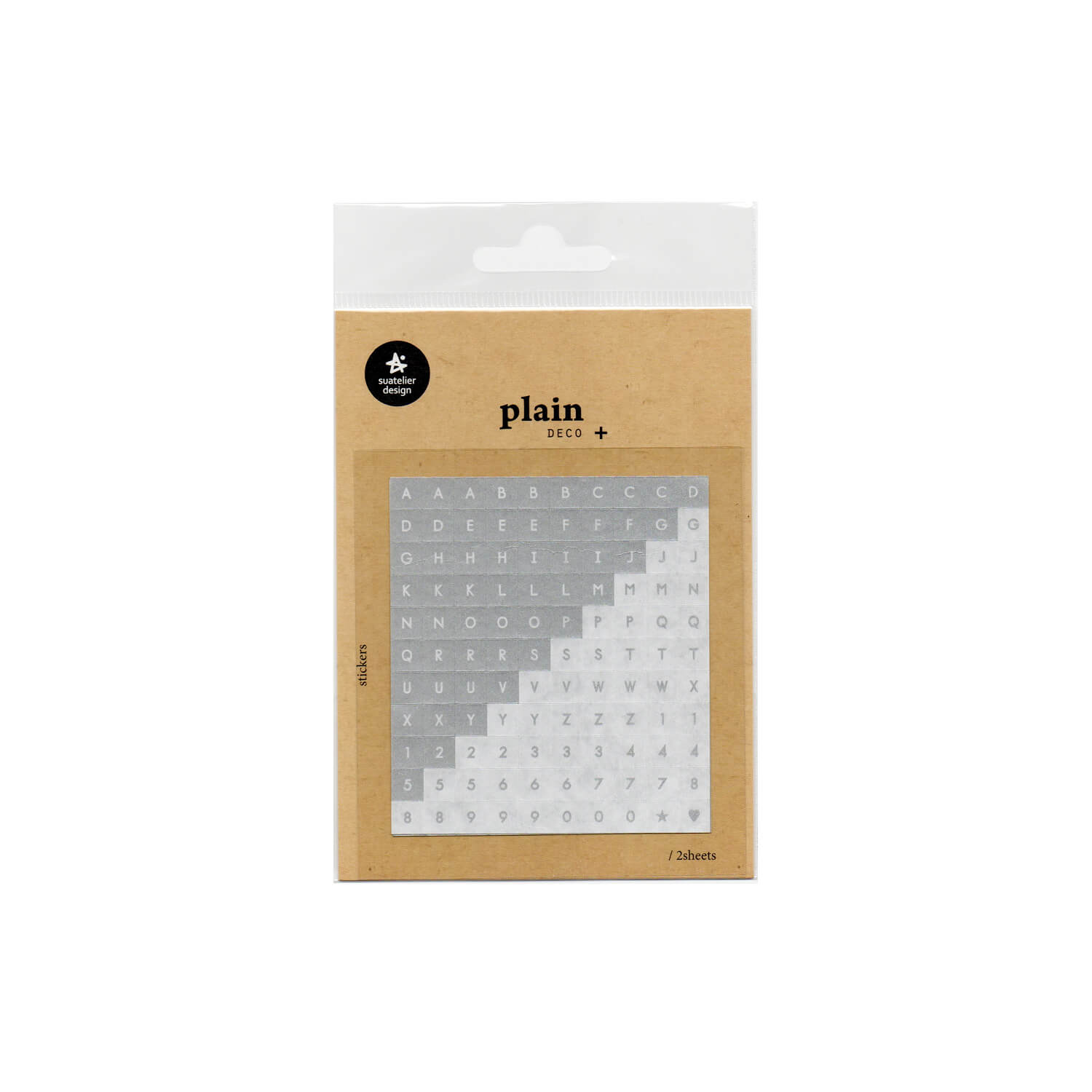 Suatelier Plain Deco Sticker - Plain.30