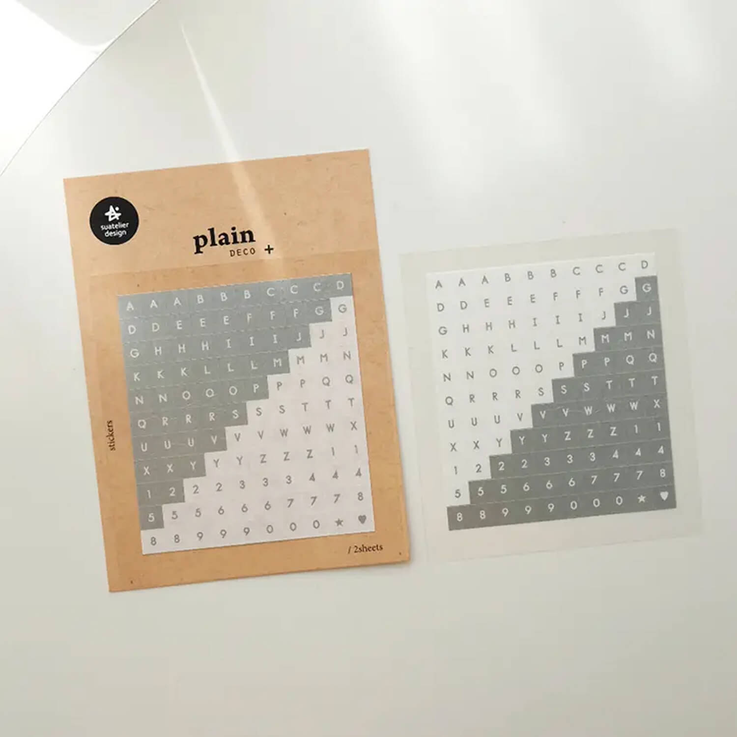 Suatelier Plain Deco Sticker - Plain.30