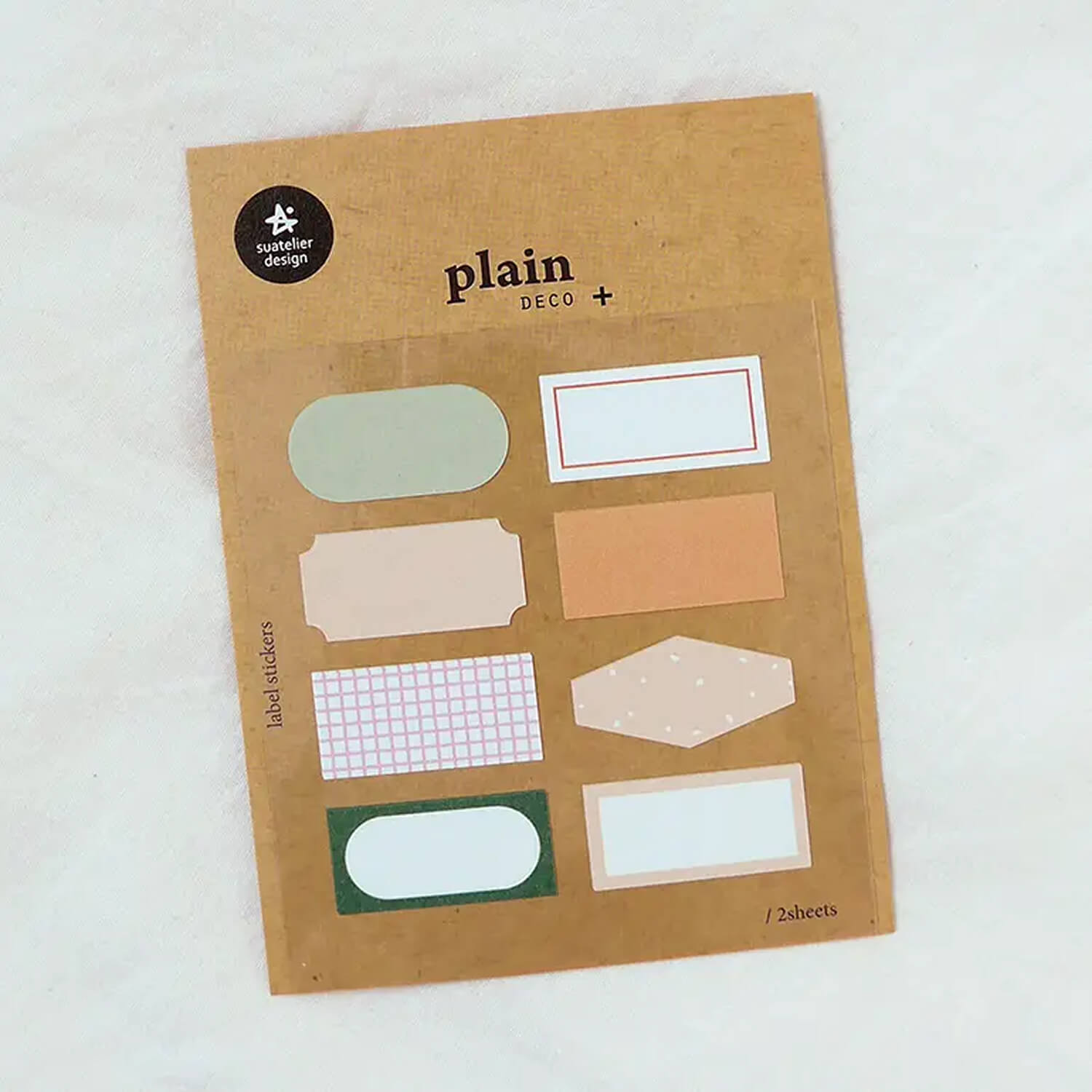 Suatelier Plain Deco Sticker – Plain.59