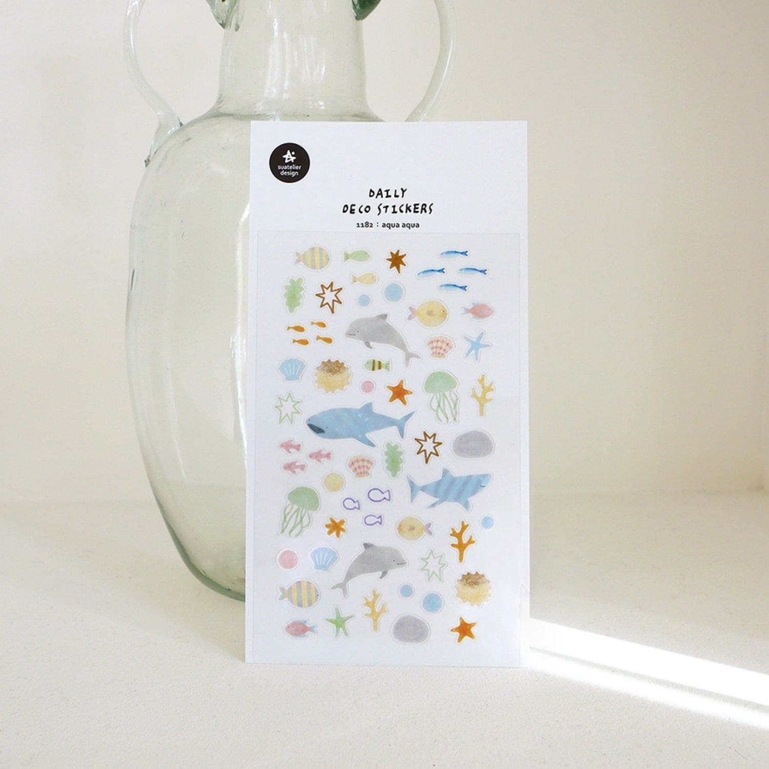 Suatelier Sticker Sheet – Aqua Aqua