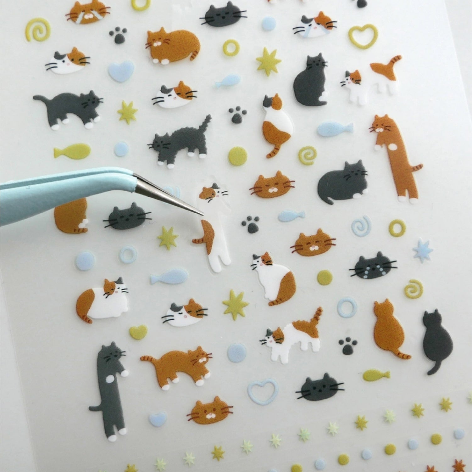 Suatelier Sticker Sheet – Deco Cats