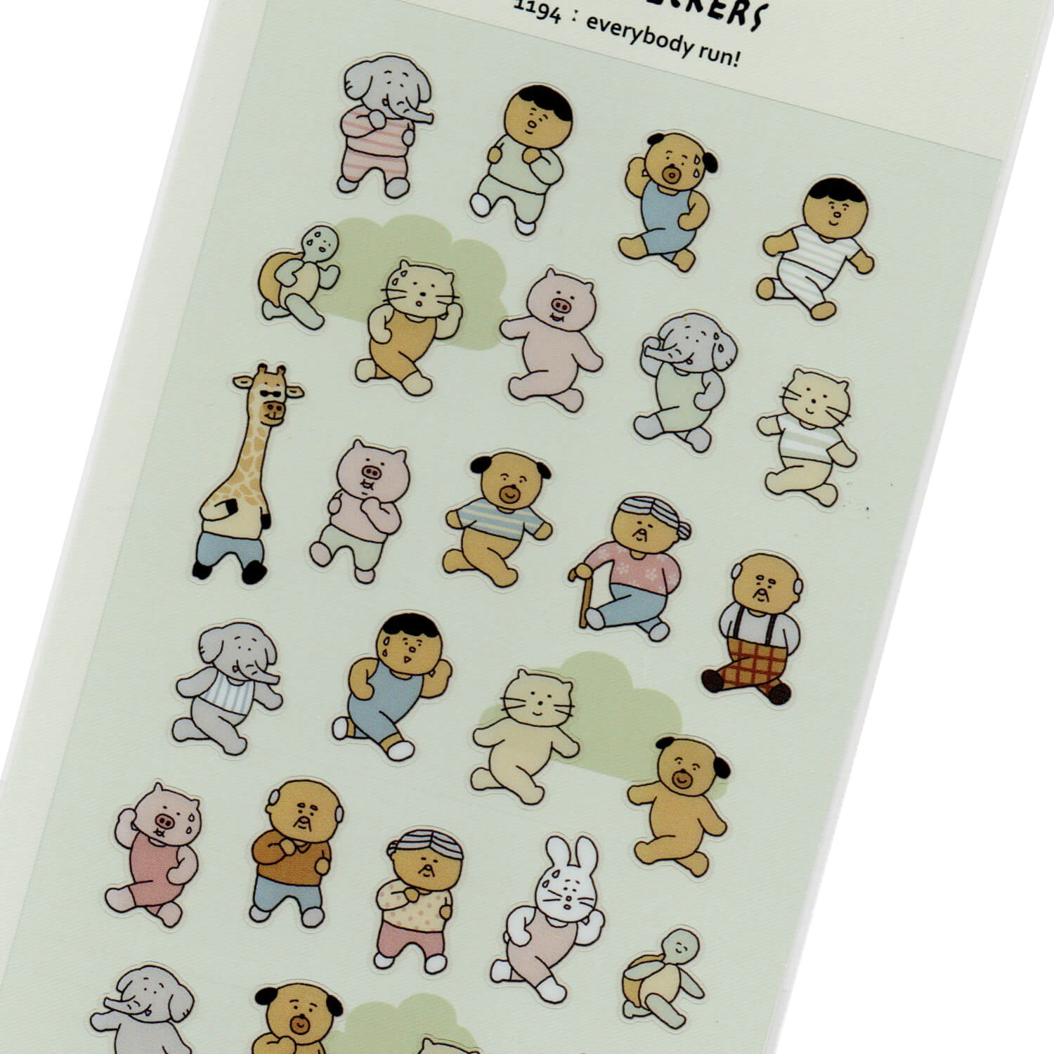 Suatelier Sticker Sheet – Everybody Run!