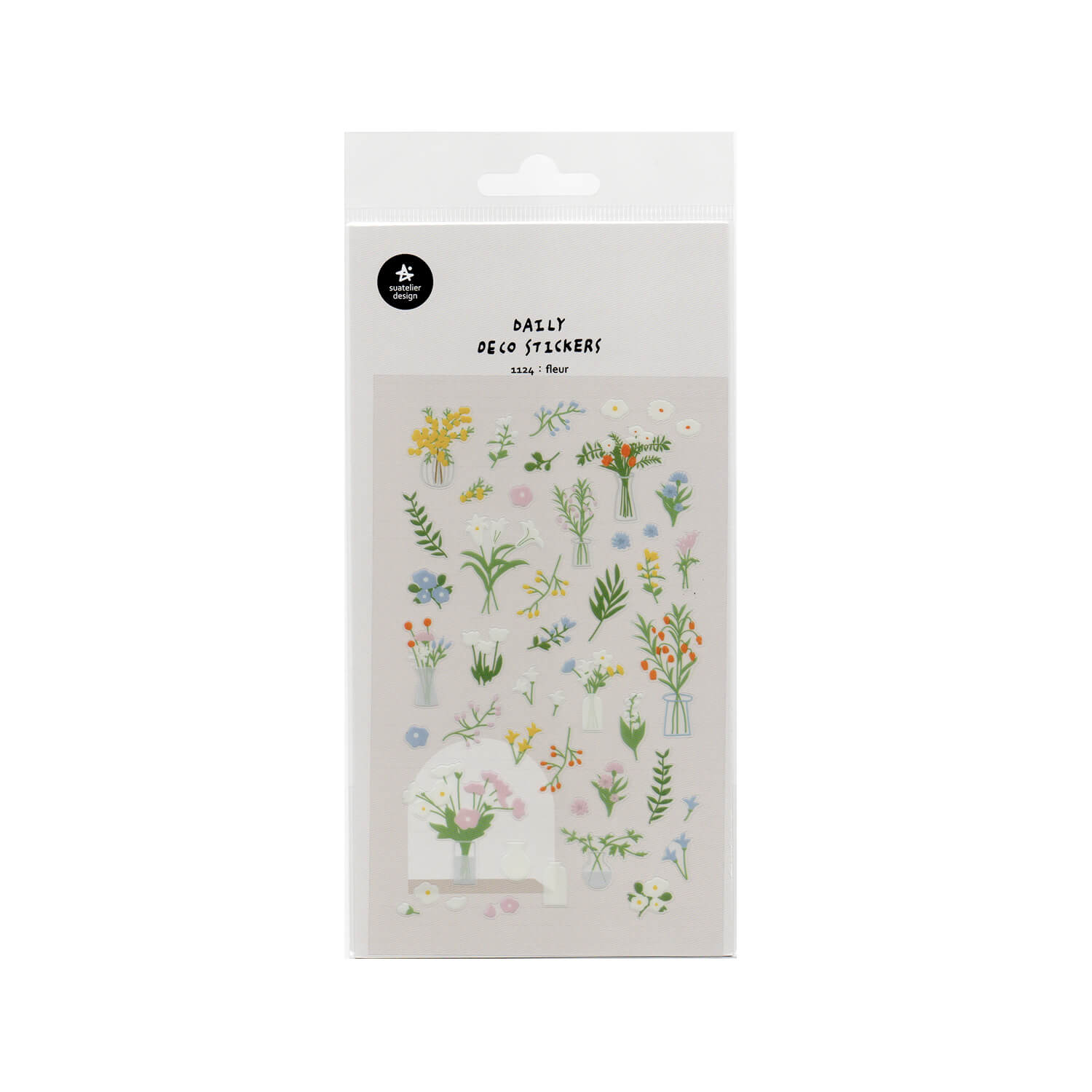 Suatelier Sticker Sheet – Fleur