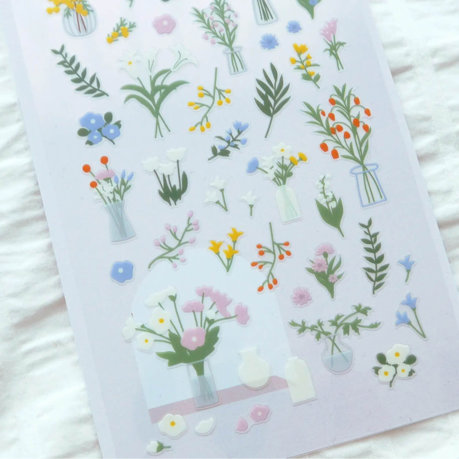 Suatelier Sticker Sheet – Fleur