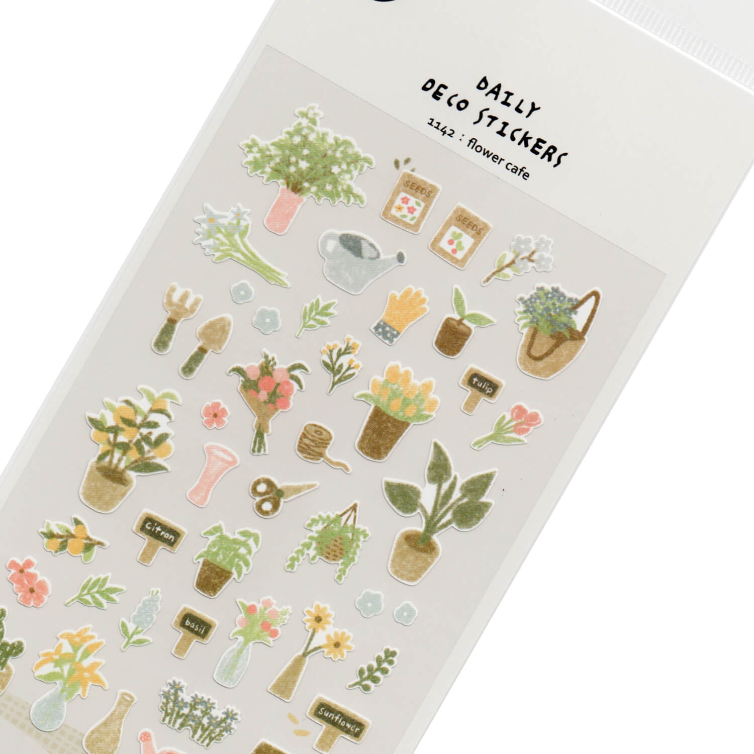 Suatelier Sticker Sheet – Flower Café