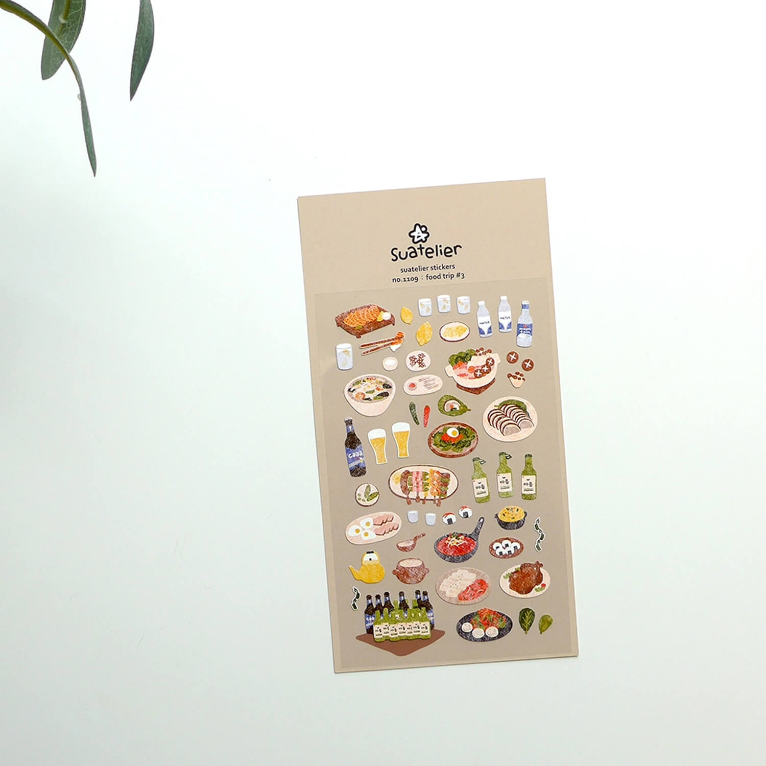 Suatelier Sticker Sheet – Food Trip
