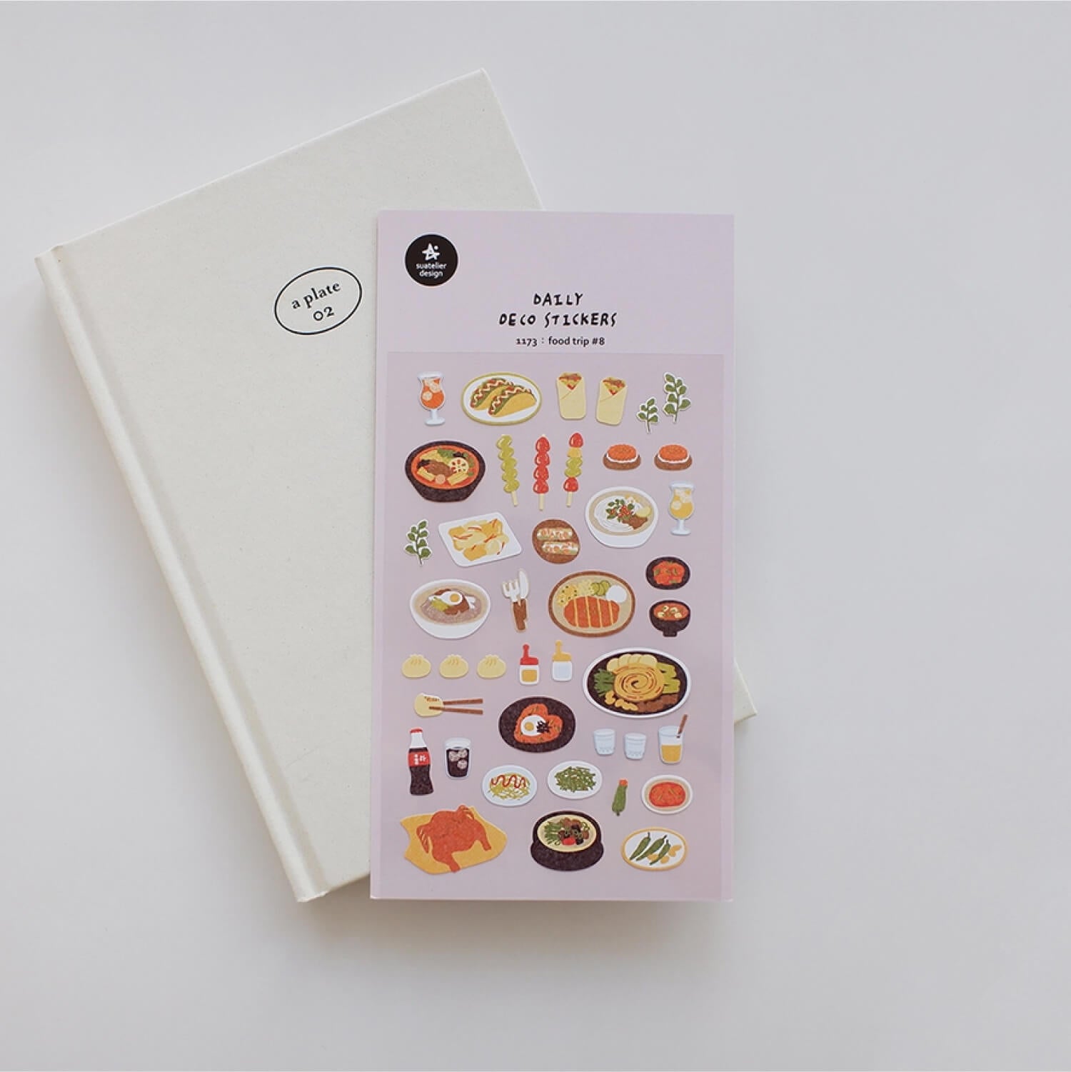 Suatelier Sticker Sheet – Food Trip