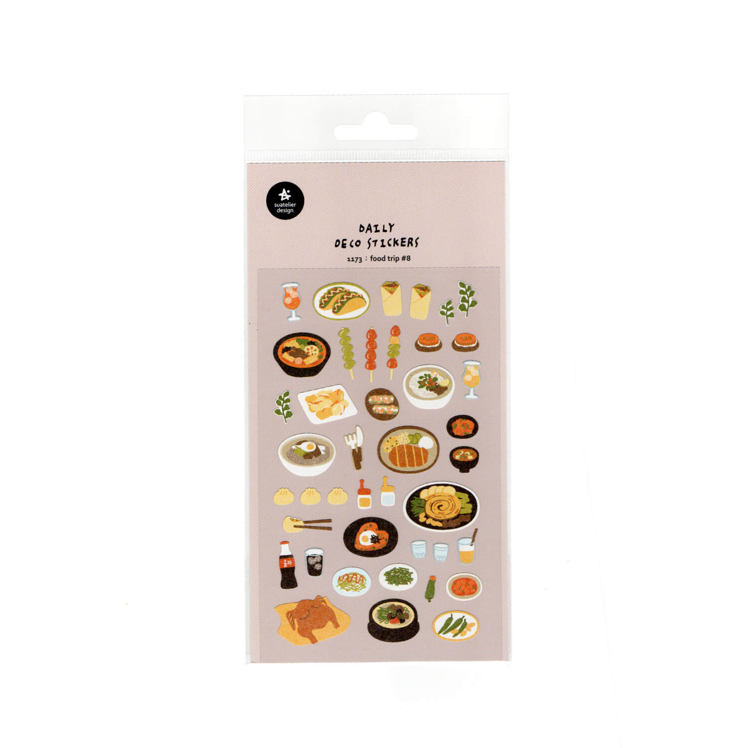 Suatelier Sticker Sheet – Food Trip