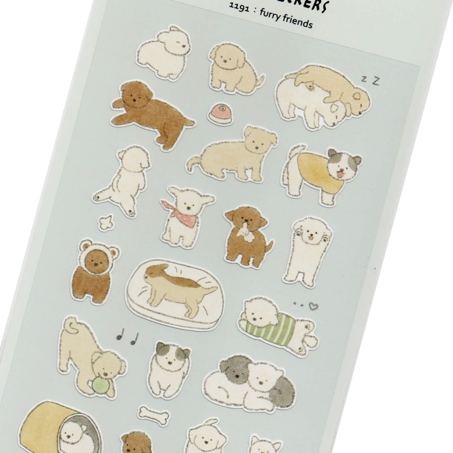 Suatelier Sticker Sheet – Furry Friends