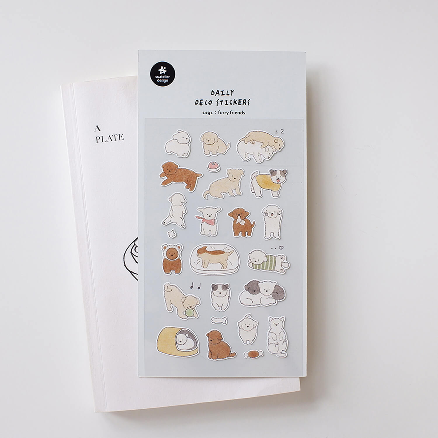 Suatelier Sticker Sheet – Furry Friends