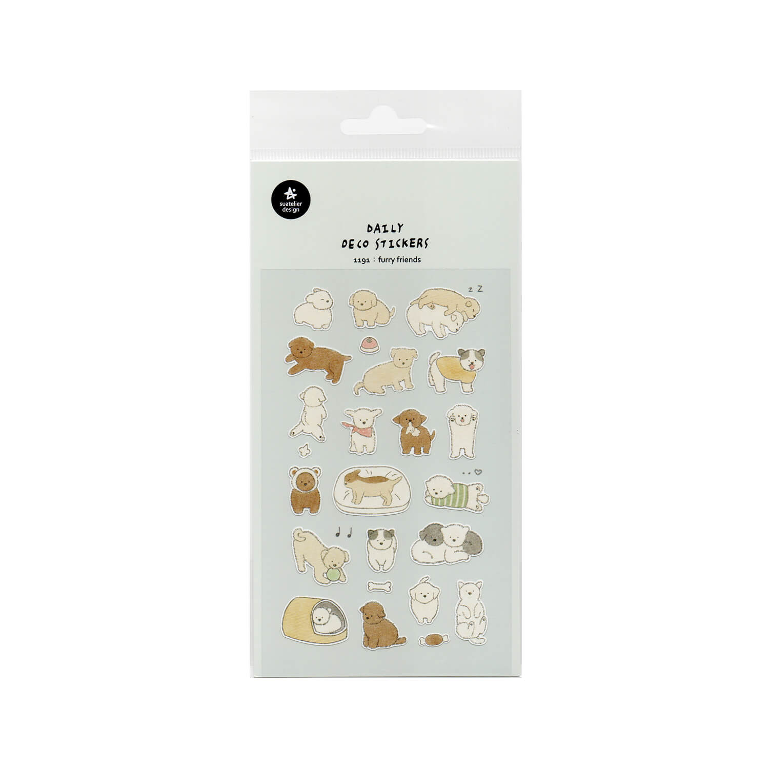 Suatelier Sticker Sheet – Furry Friends