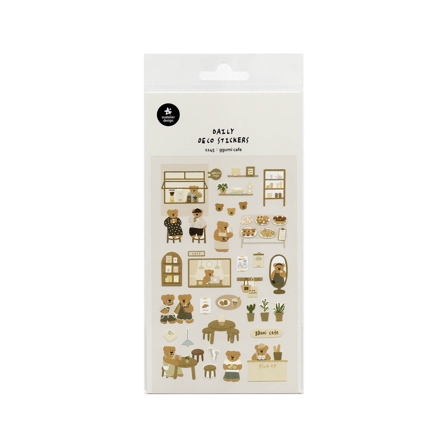 Suatelier Sticker Sheet – Ggumi Café