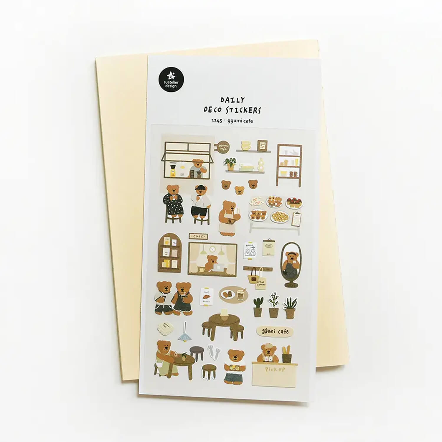 Suatelier Sticker Sheet – Ggumi Café