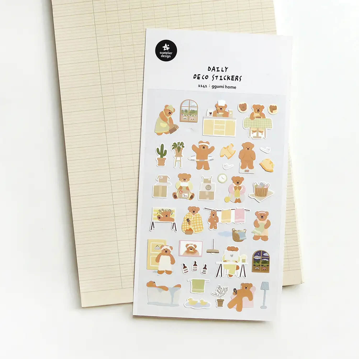 Suatelier Sticker Sheet – Ggumi Home