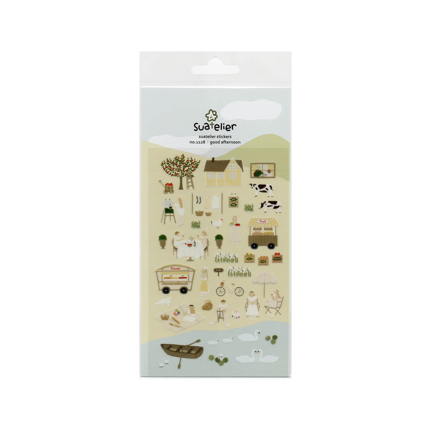 Suatelier Sticker Sheet – Good Afternoon