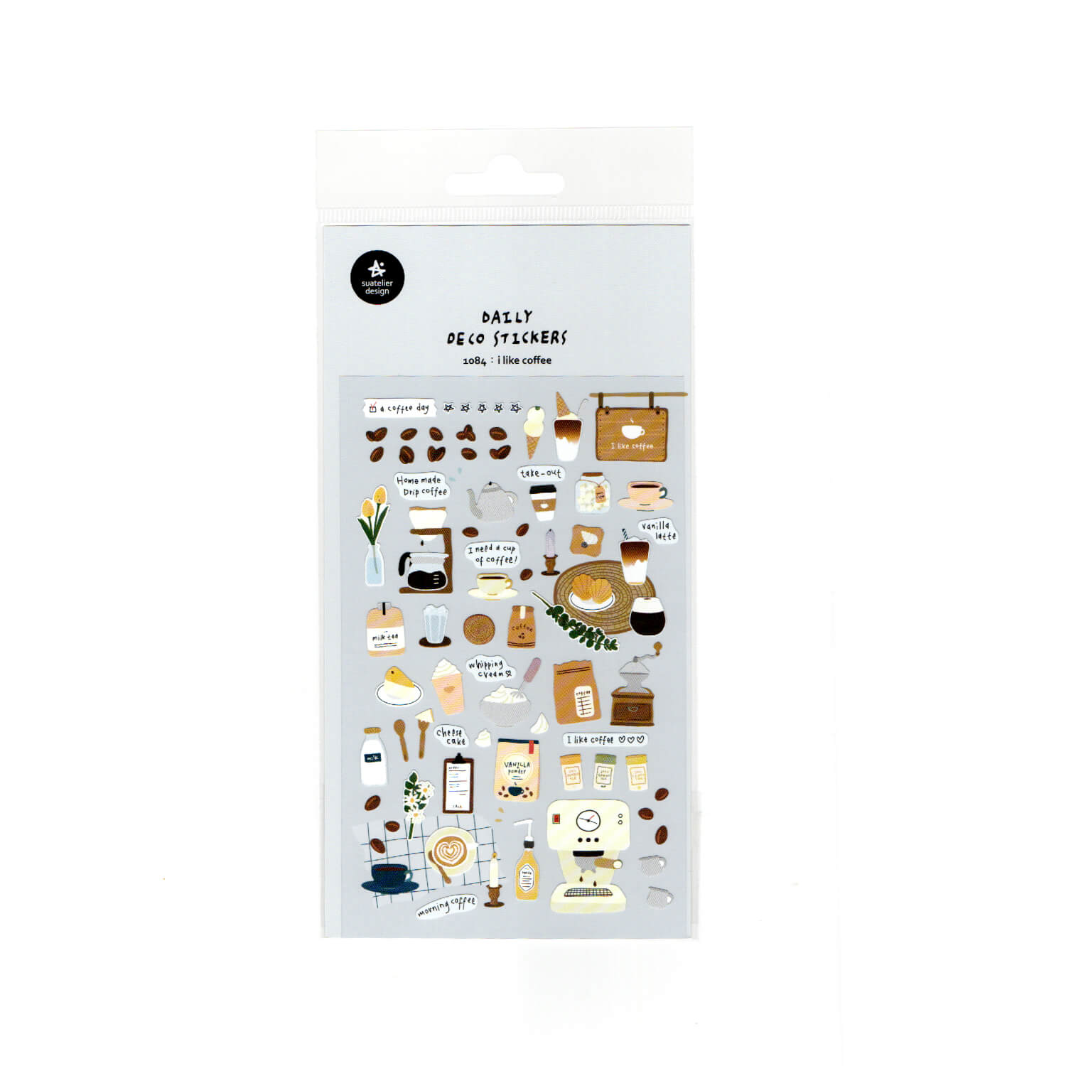 Suatelier Sticker Sheet – I Like Coffee