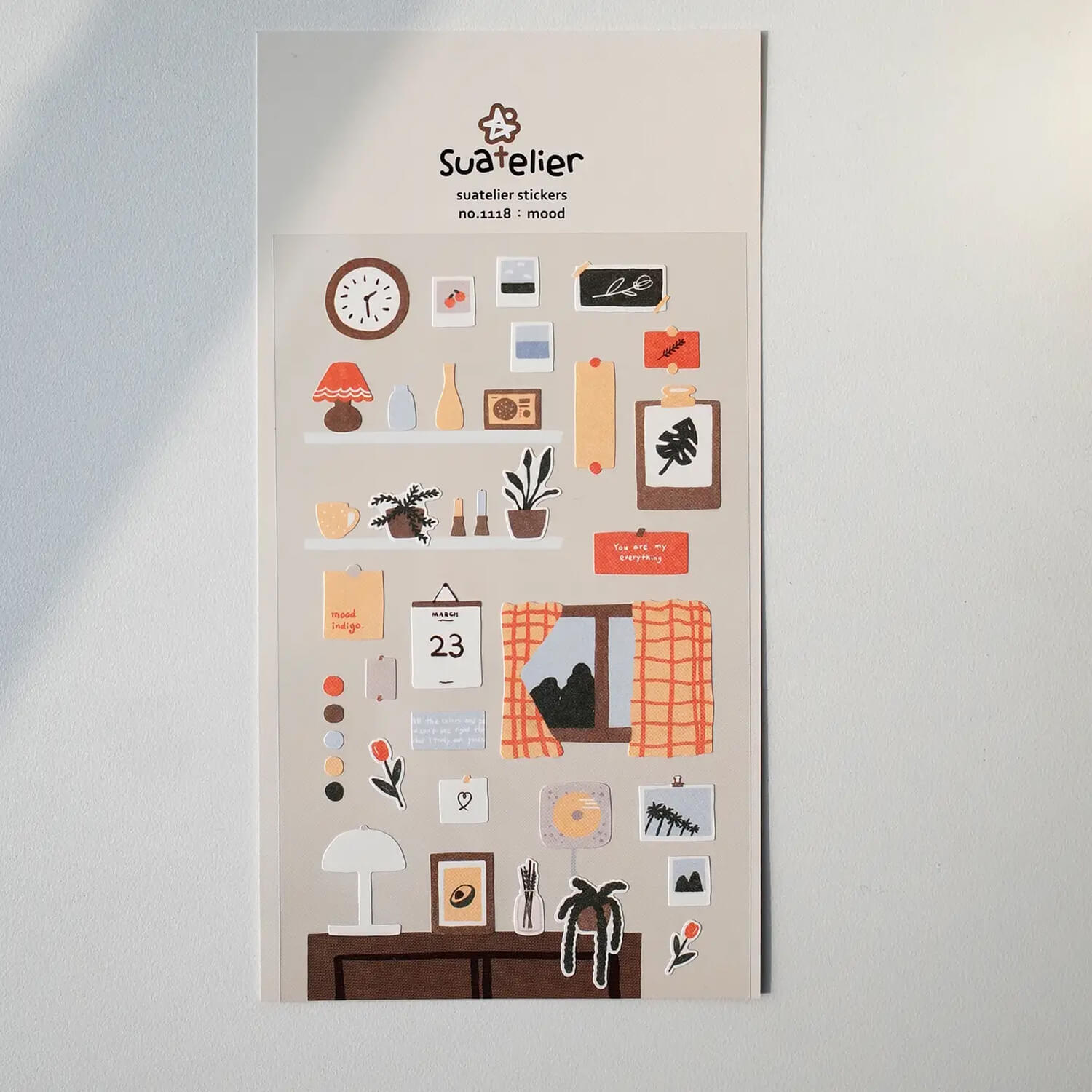 Suatelier Sticker Sheet – Mood