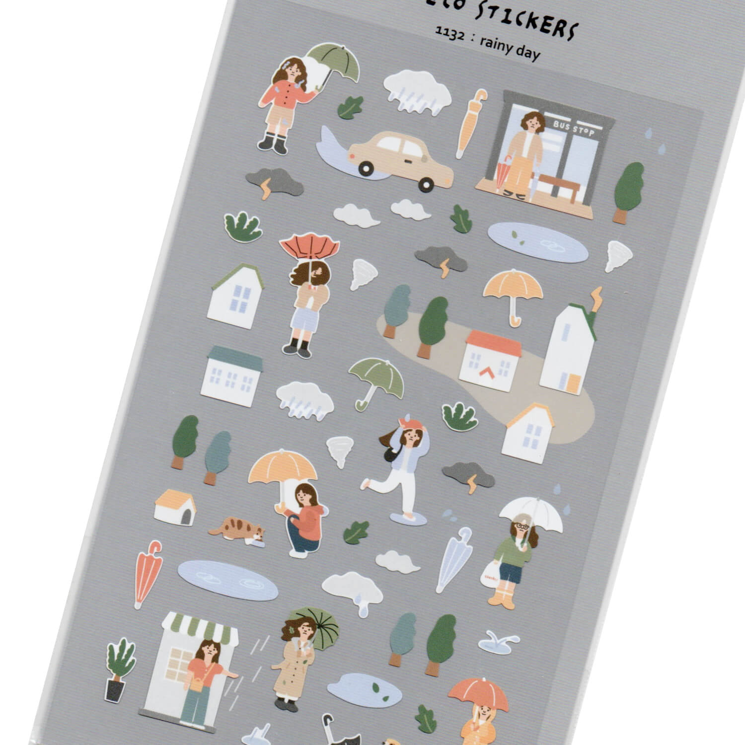 Suatelier Sticker Sheet – Rainy Day