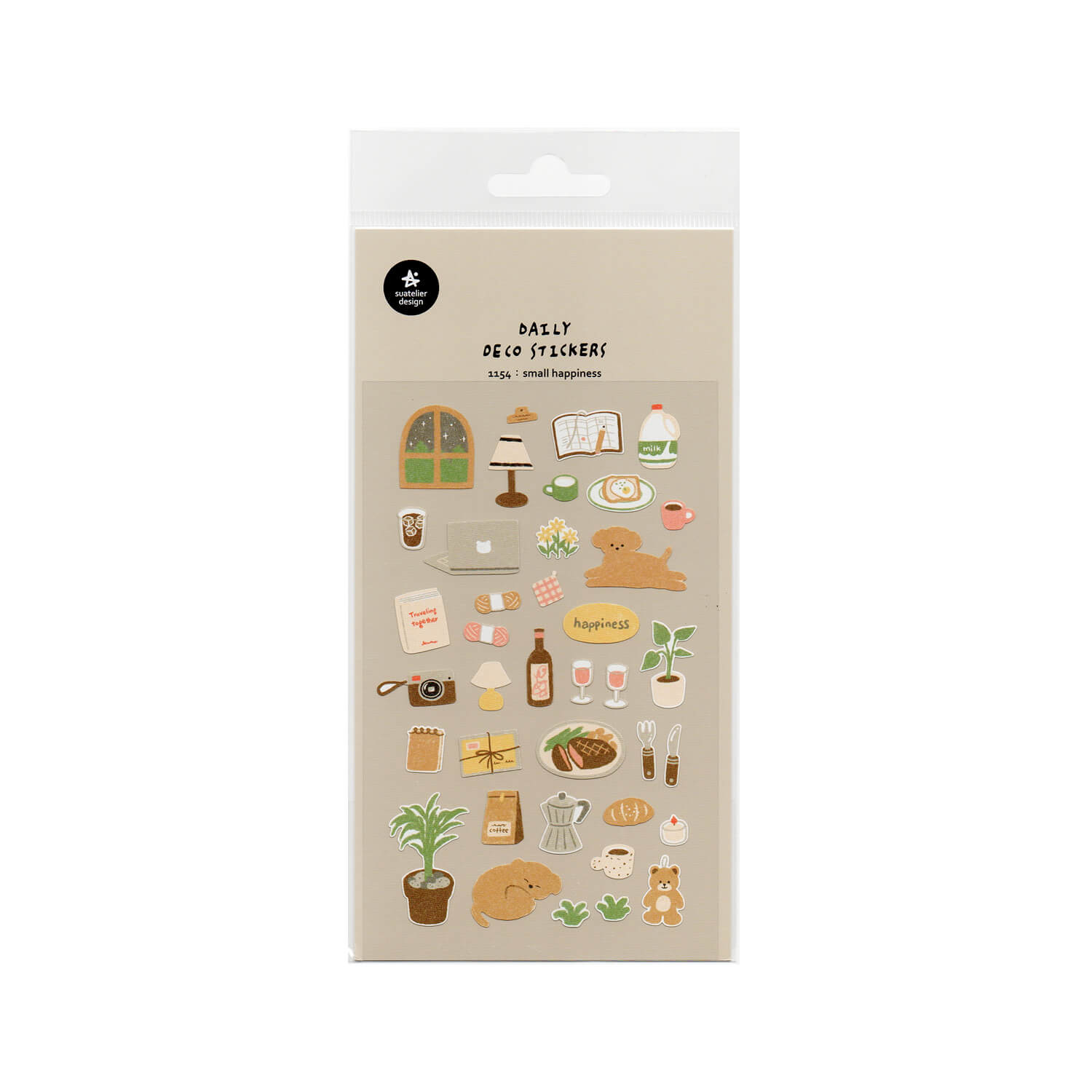 Suatelier Sticker Sheet – Small Happiness