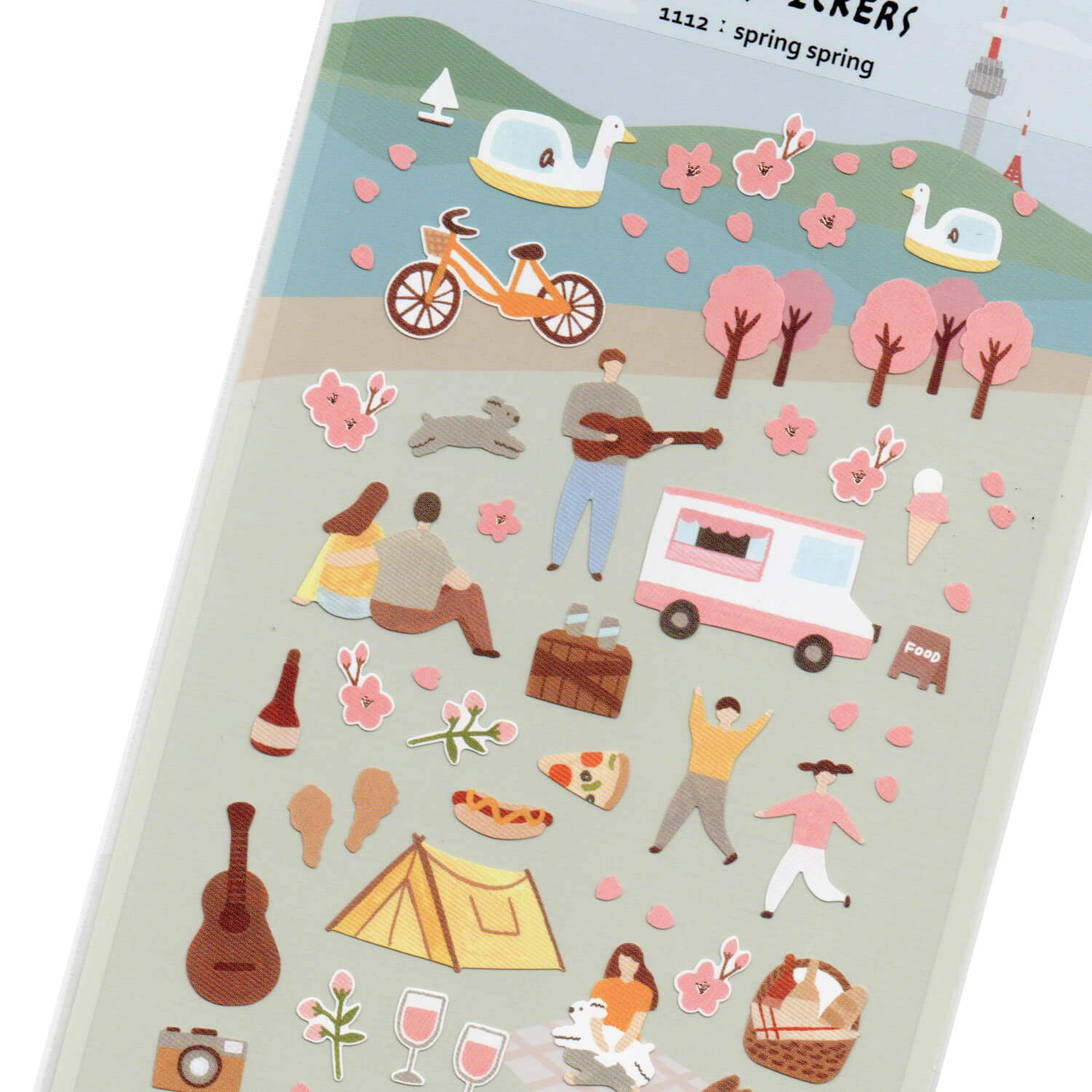Suatelier Sticker Sheet – Spring Spring