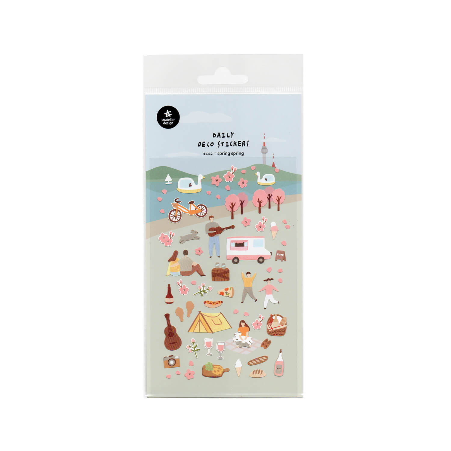 Suatelier Sticker Sheet – Spring Spring