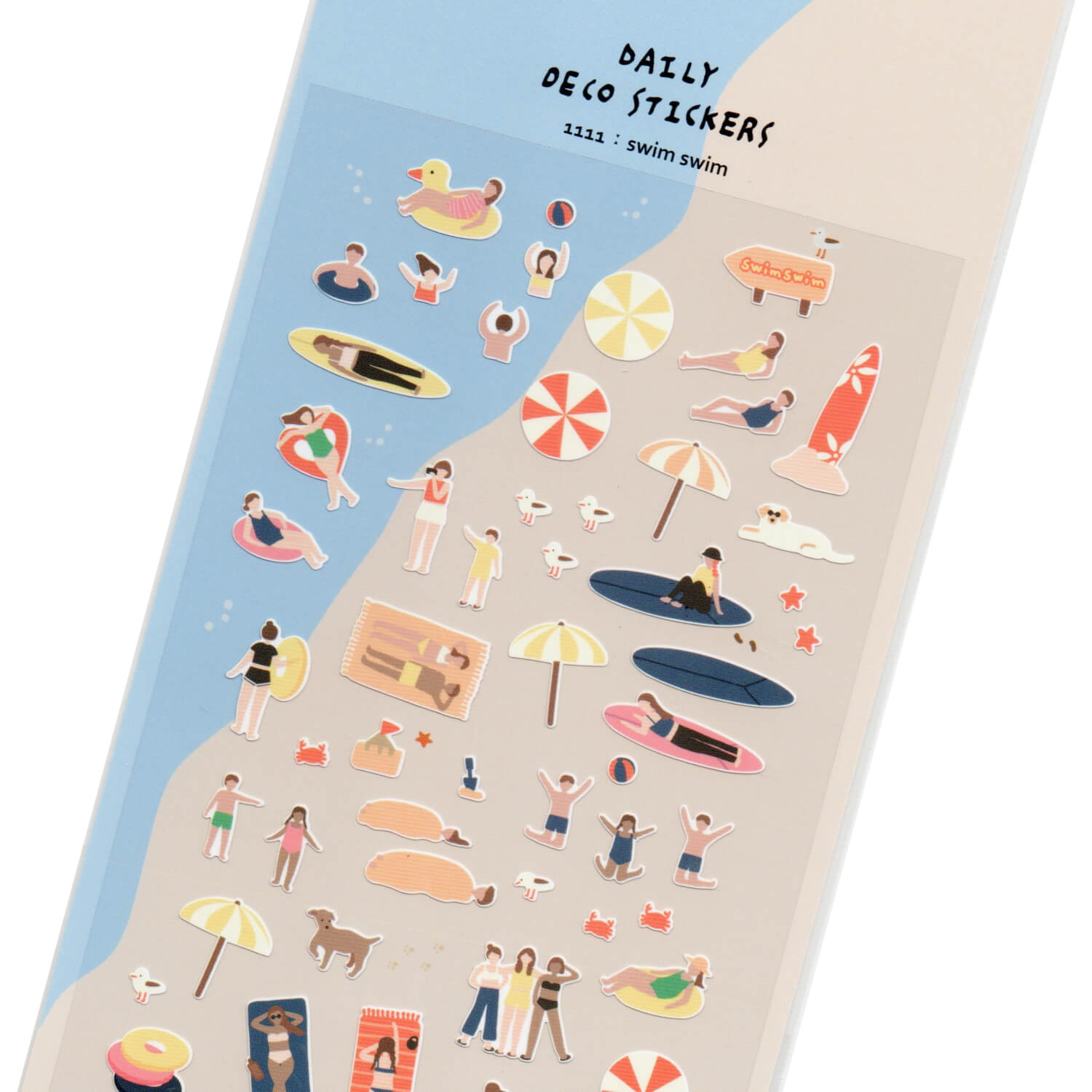 Suatelier Sticker Sheet – Swim Swim