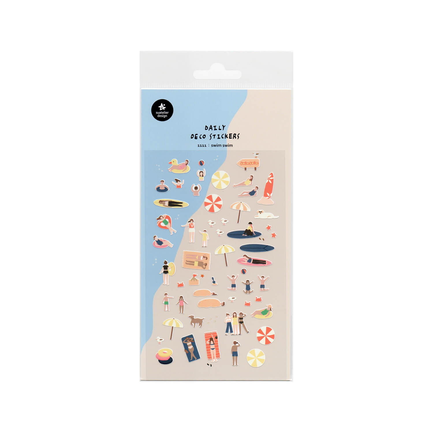 Suatelier Sticker Sheet – Swim Swim