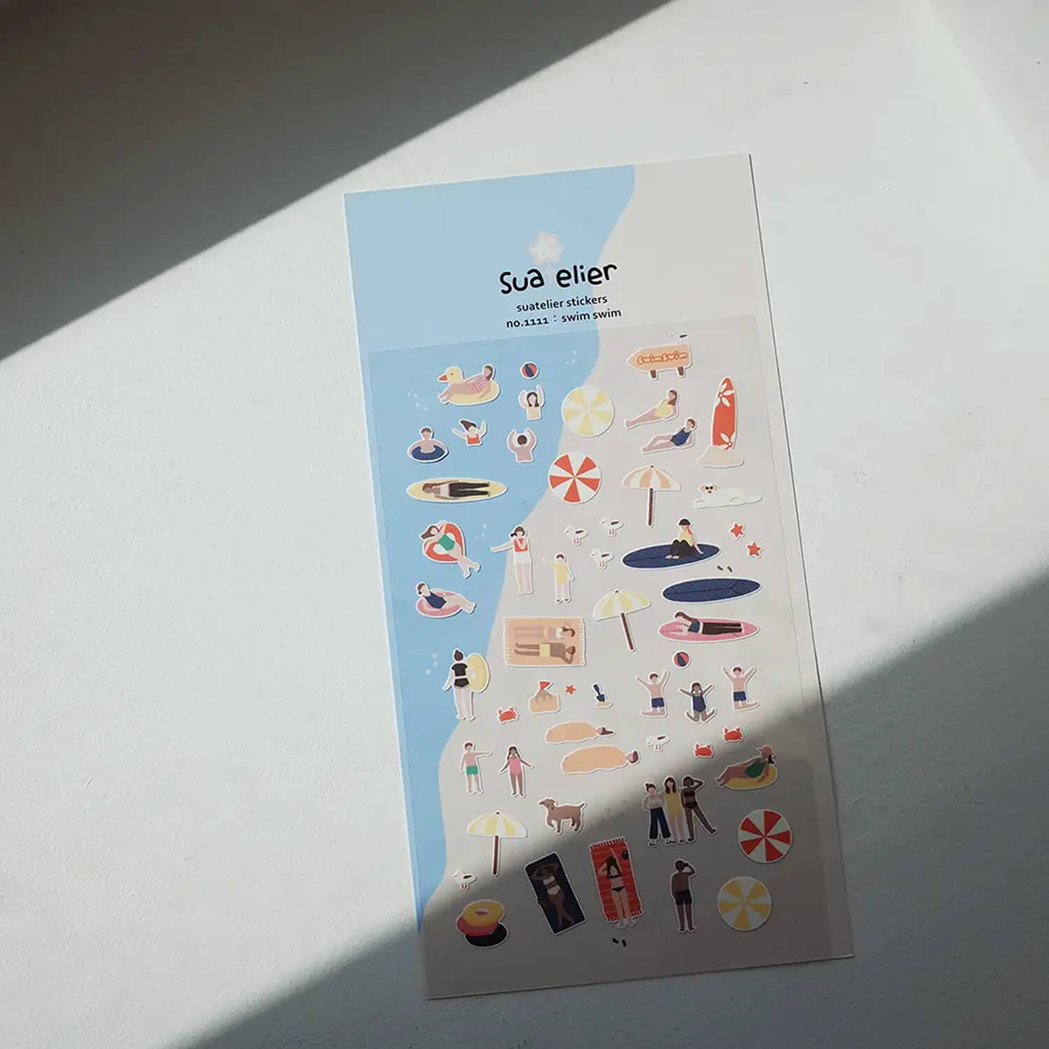 Suatelier Sticker Sheet – Swim Swim