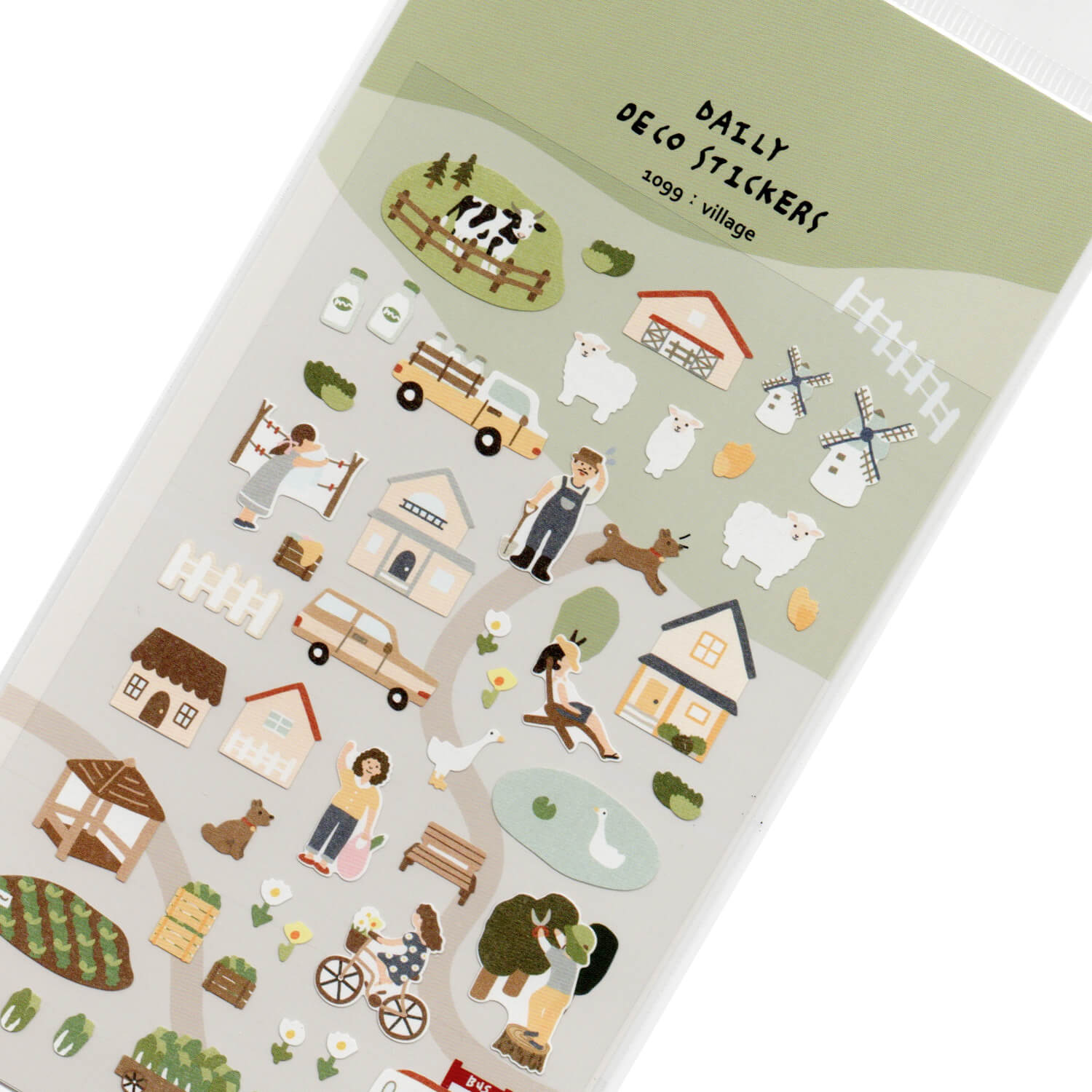 Suatelier Sticker Sheet – Village