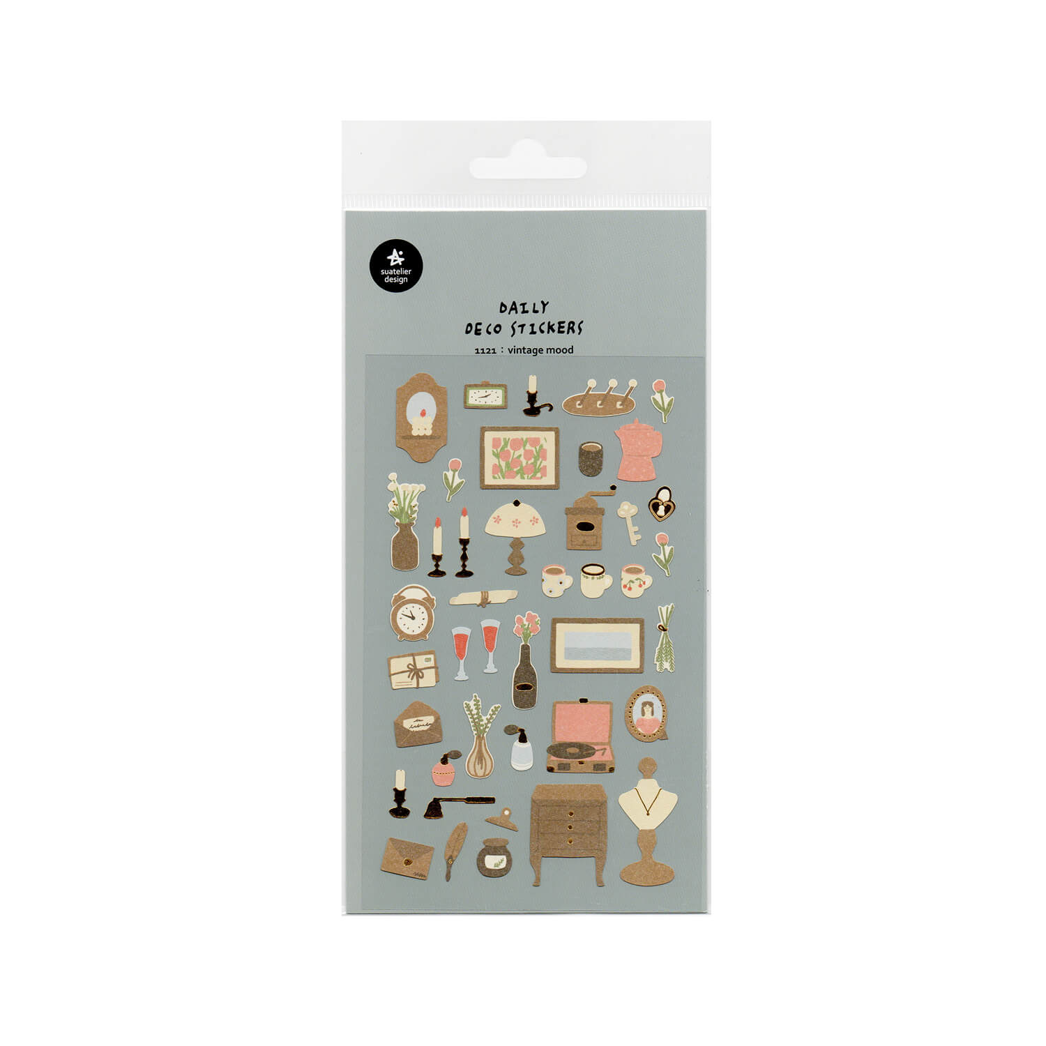 Suatelier Sticker Sheet – Vintage Mood