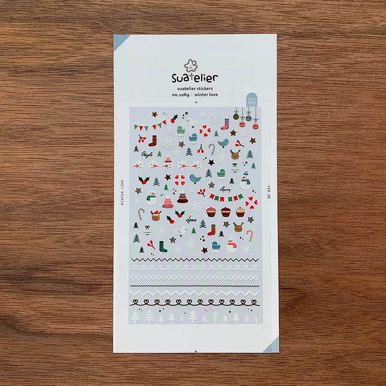 Suatelier Sticker Sheet – Winter Love
