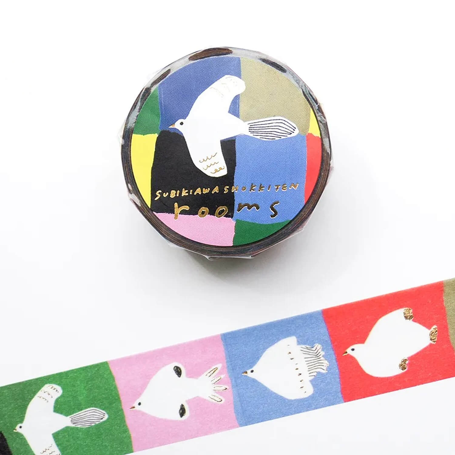 Subikiawa Foil Washi Tape – Rooms