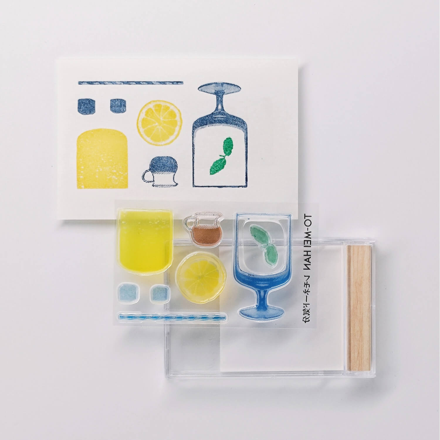 Tri-gram TO-MEI HAN Clear Stamp – Lemonade
