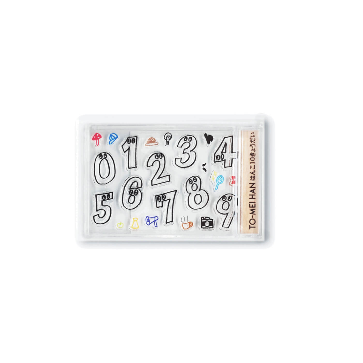 Tri-gram TO-MEI HAN Clear Stamp – Number Set with Accessories