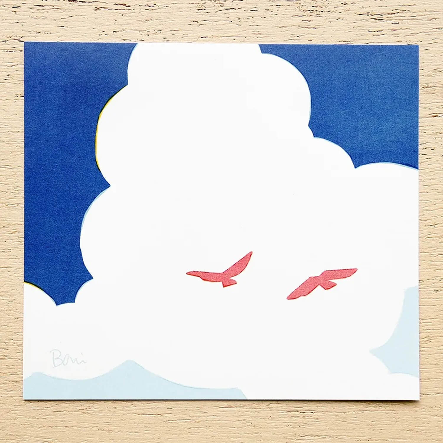 Taku Bannai Block Memo – Bird