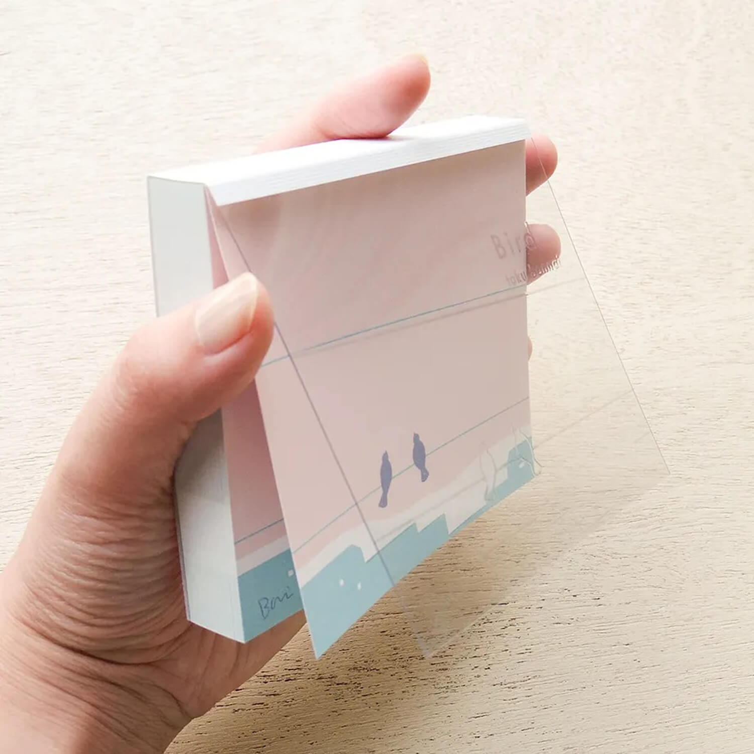 Taku Bannai Block Memo – Bird