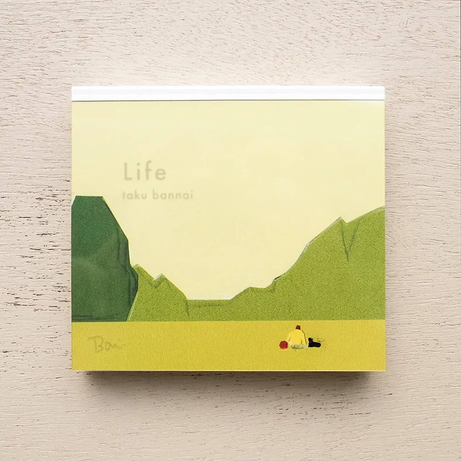 Taku Bannai Block Memo – Life
