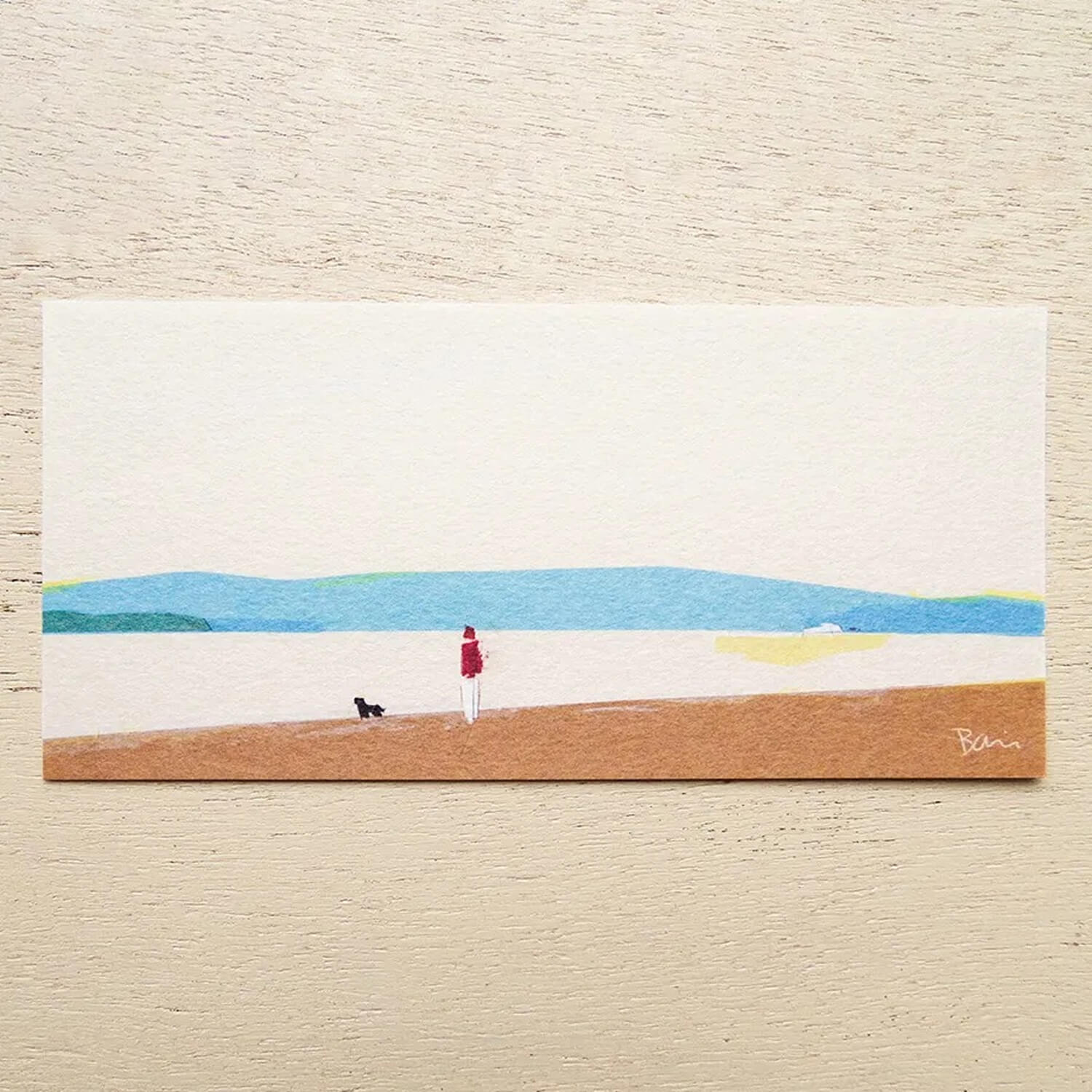 Taku Bannai Letter Pad – Seaside