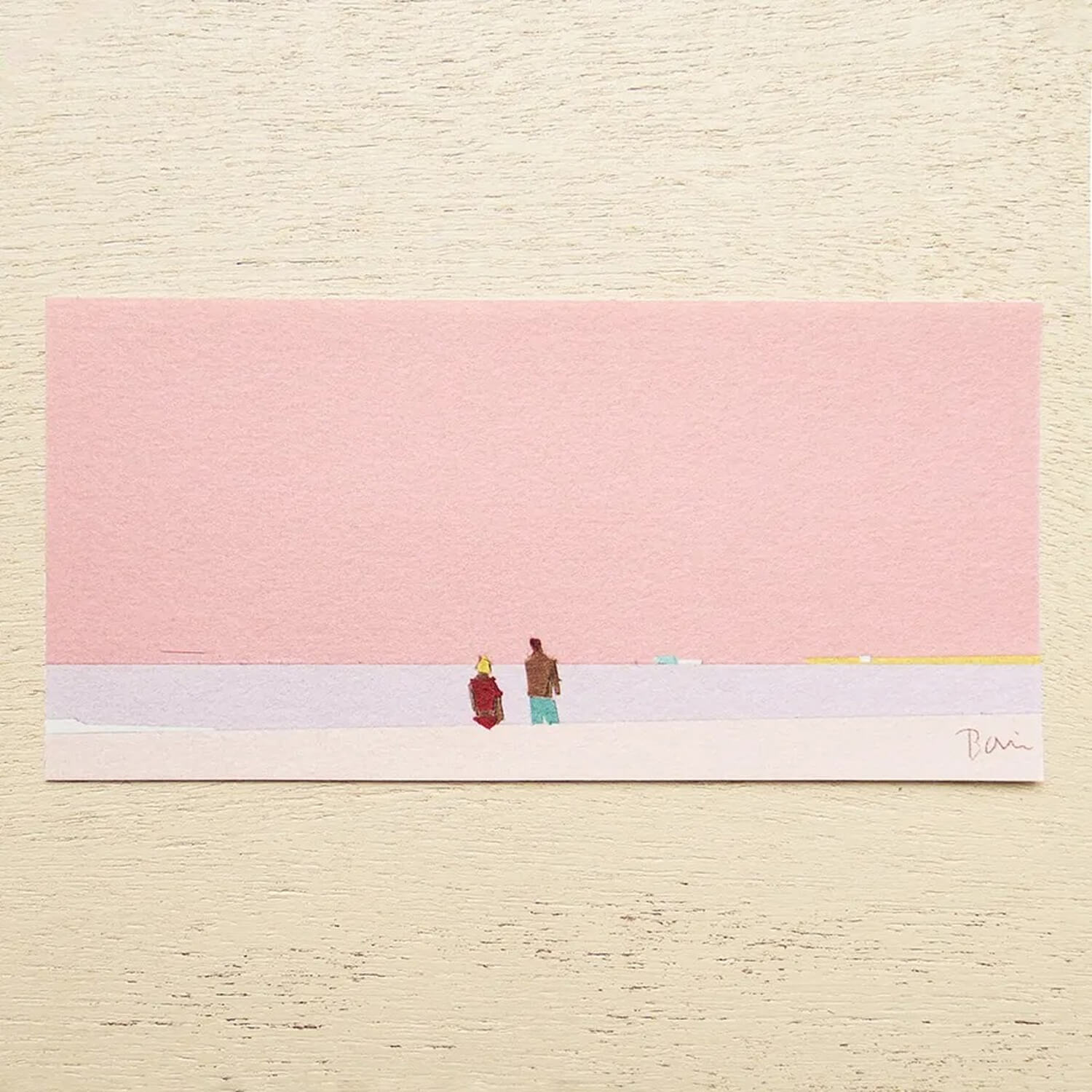 Taku Bannai Letter Pad – Seaside