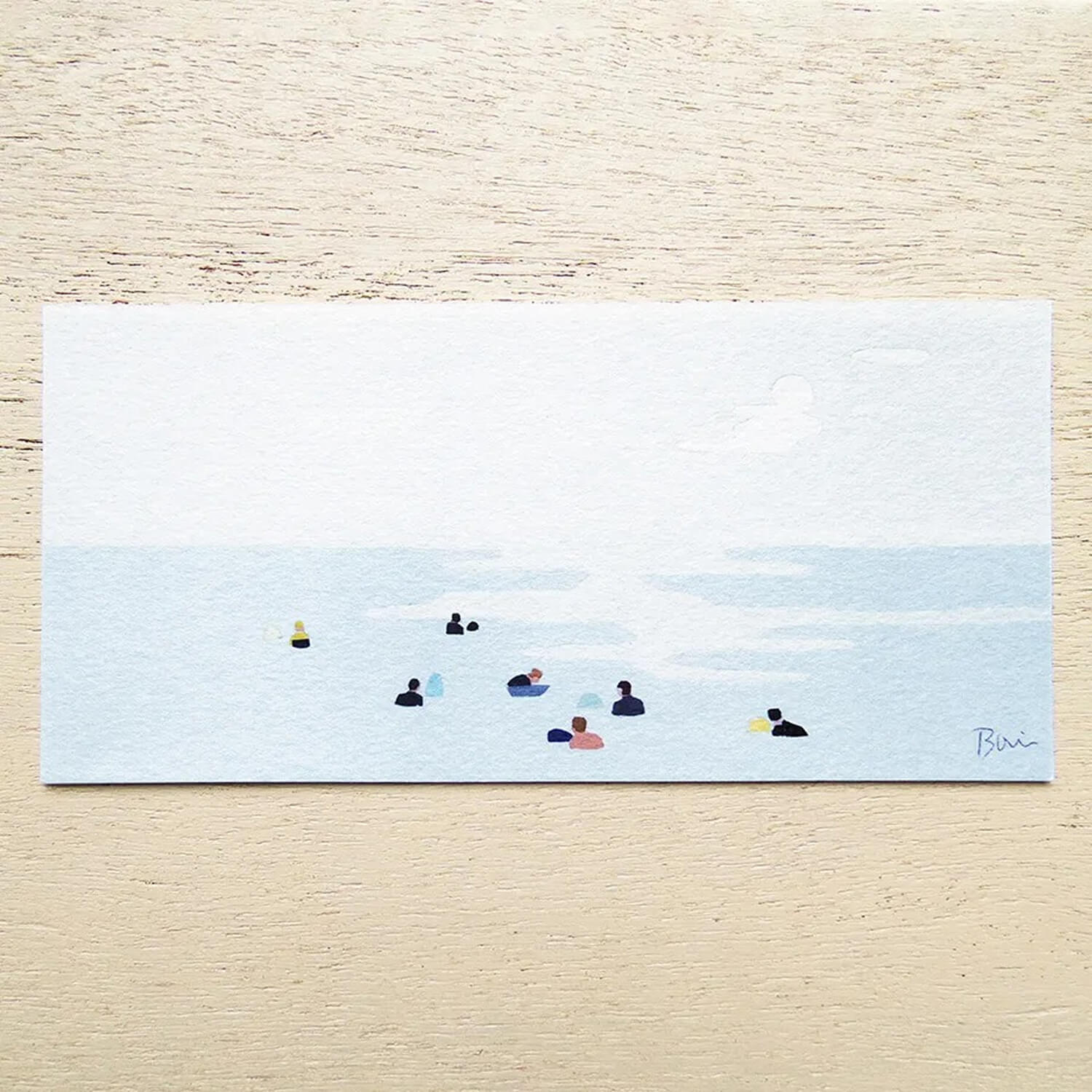 Taku Bannai Letter Pad – Seaside