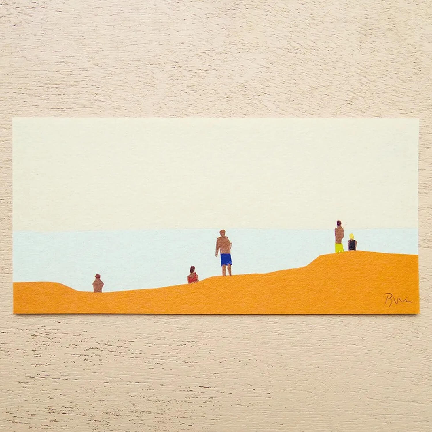 Taku Bannai Letter Pad – Seaside