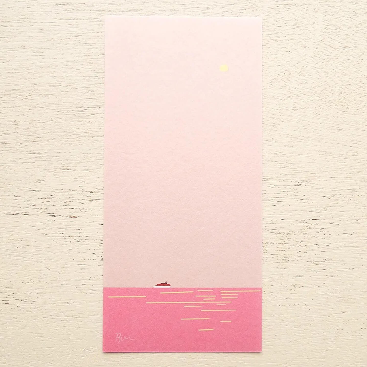 Taku Bannai Letter Pad – Story