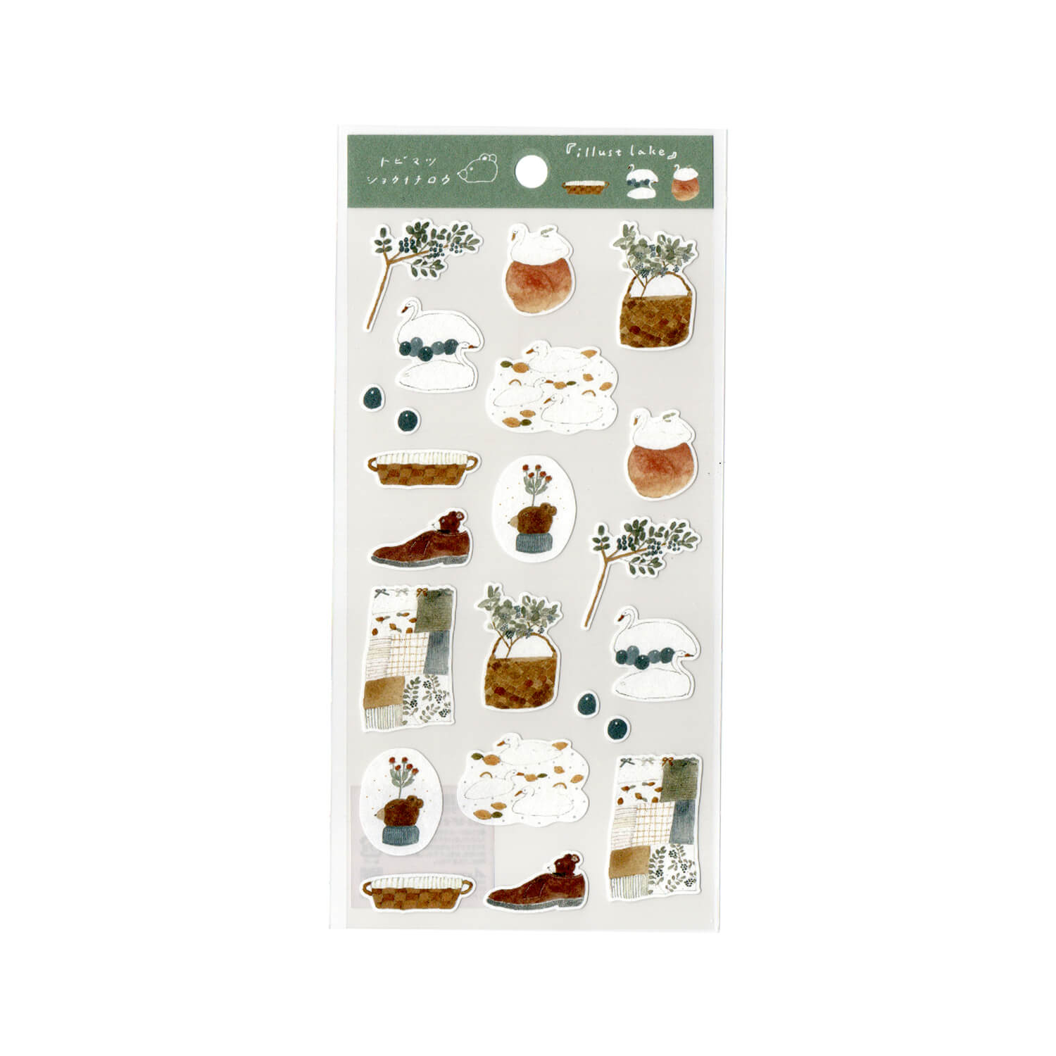 Tobimatsu Shoichiro Cotton Paper Sticker – Lake