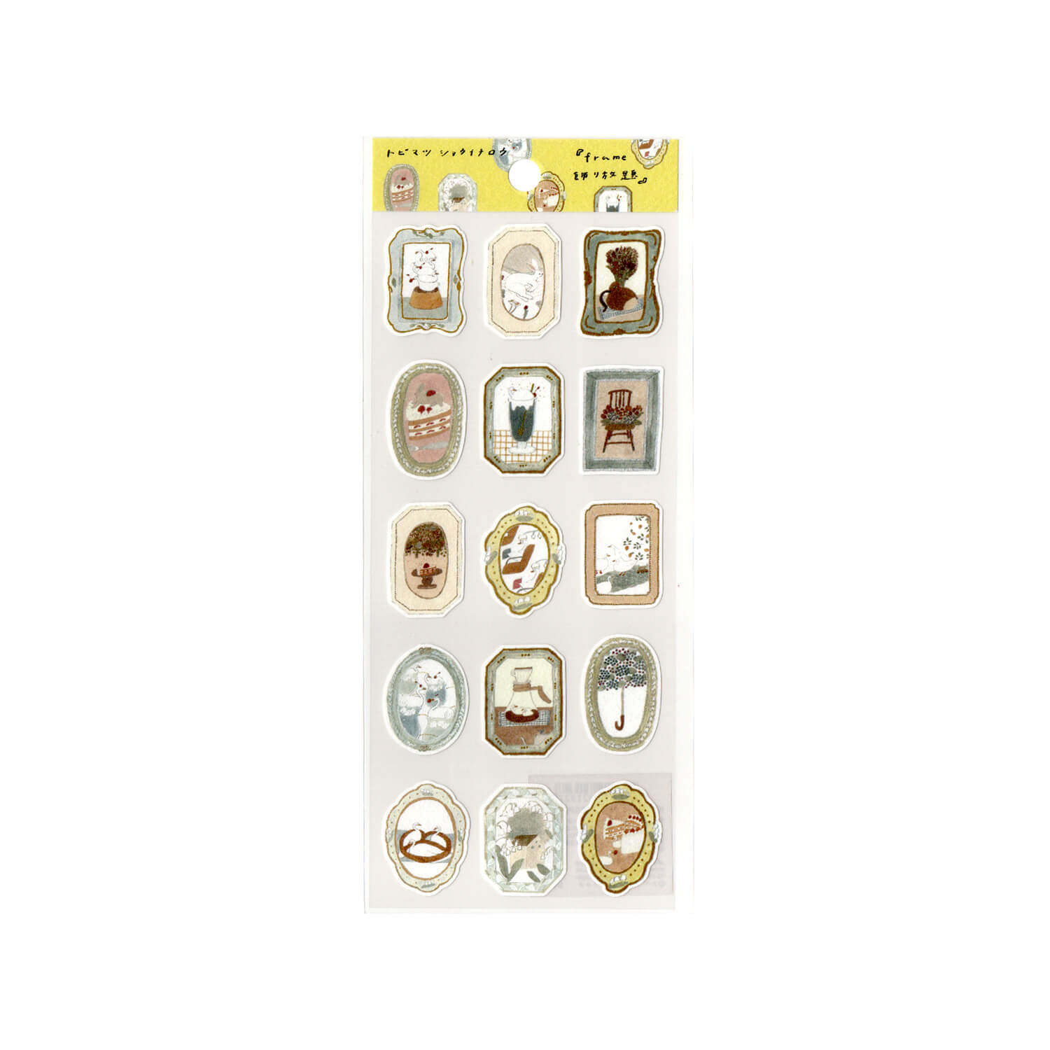 Tobimatsu Shoichiro Cotton Sticker – Frame